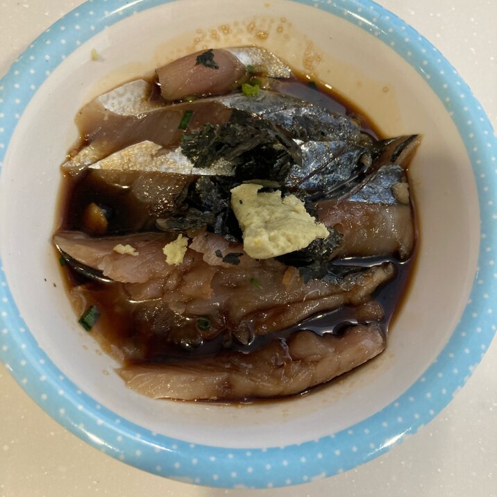 新鮮な生サバを使って、安めにおつまみ!ゴマ鯖